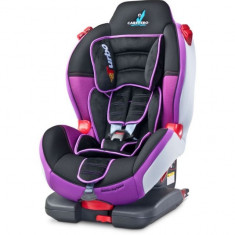 Scaun auto 9-25 kg Turbofix cu Isofix Purple Caretero foto