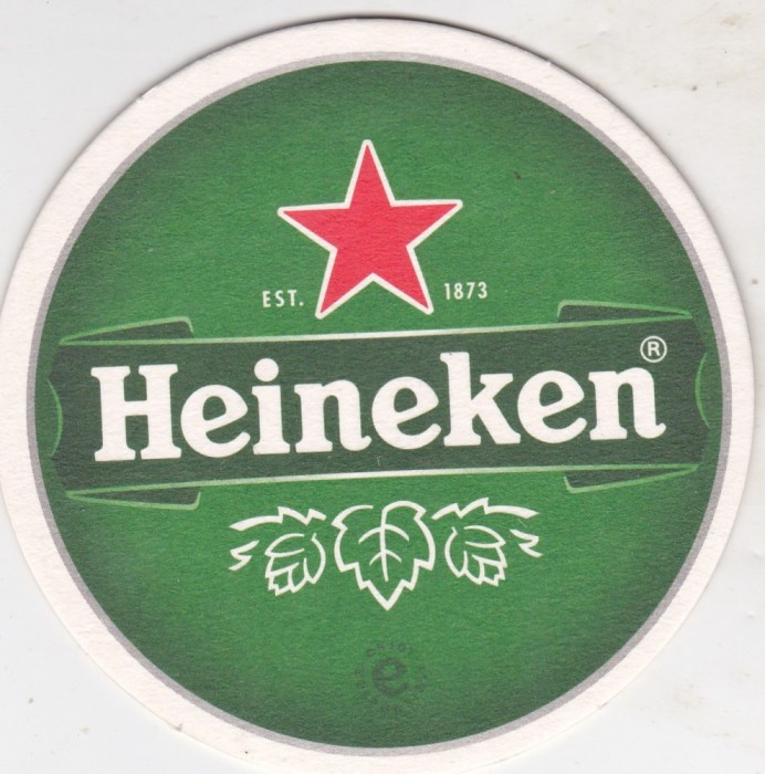 Suport de pahar / Biscuite HEINEKEN