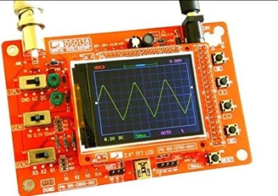 OSCILOSCOP DIGITAL LCD COLOR 2,4 inch sigilat portabil ( kit sau montat ) ! foto