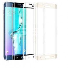 Geam CURBAT protectie display sticla 0,26 mm Samsung Galaxy S6 Edge Plus GOLD