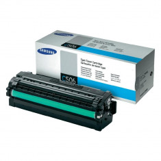 Toner CLT-C506L cyan original Samsung CLTC506L de capacitate mare foto