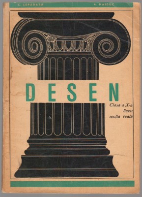 (C6856) C. LEPADATU, A. HAIDUC - DESEN, CLASA A X-A foto