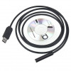 Camera Endoscopica USB/MicroUSB 7mm, 2m, Android, 6 LED, Oglinda, Reglaj Luminozitate, OTG