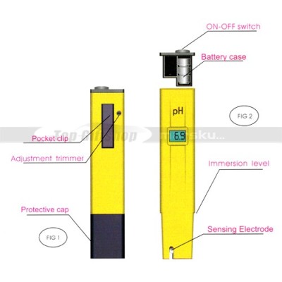 TESTER PH metru APA, PH metru ATC ( apa baut, acvariu, piscina ), DIGITAL ! foto