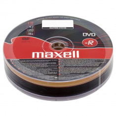 Set 10 DVD-R Maxell 4.7GB inscriptibil la 16X foto