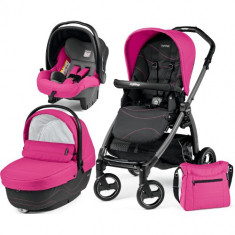 Carucior 3 in 1 Book Plus S Black Sportivo Bloom Pink foto