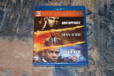 Film - Denzel Washington Triple Pack [3 Filme 3 Blu-Ray Discs], Release UK Orig foto