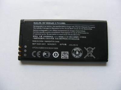 Acumulator Nokia Lumia 630 / 635 cod BL-5H 1830 mAh Original foto