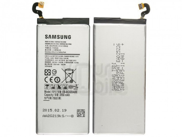 Acumulator Samsung Galaxy S6 G920 (EB-BG920ABA) 2550mAh Original