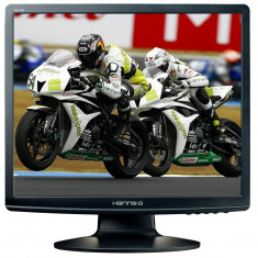 Monitor LCD 19&amp;quot; Hanns.G HA191, 1280 x 1024, VGA, DVI, 5ms, CABLURI + GARANTIE !! foto