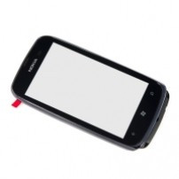 Carcasa fata cu touchscreen Nokia Lumia 610 Originala foto