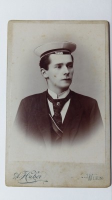 FOTOGRAFIE VECHE - FORMAT CDV - DATATA 1897 foto