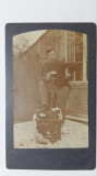 FOTOGRAFIE MILITARA VECHE - FORMAT CDV - SFARSITUL ANILOR 1800 INCEPUT DE 1900