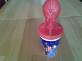 Pahar cu pai Regele din povestea cu Aladdin, 250 ml, Copii, Italia, Produs Utilizat