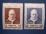 VATICAN=SERIE 1959 NESTAMPILATA==MNH, Nestampilat