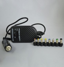 INCARCATOR AUTO LAPTOP -ADAPTOR AUTO DC CU TENSIUNE REGULATA 80W foto