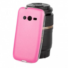 Husa silicon TPU Samsung Galaxy Trend 2 Lite G318 Premium roz foto