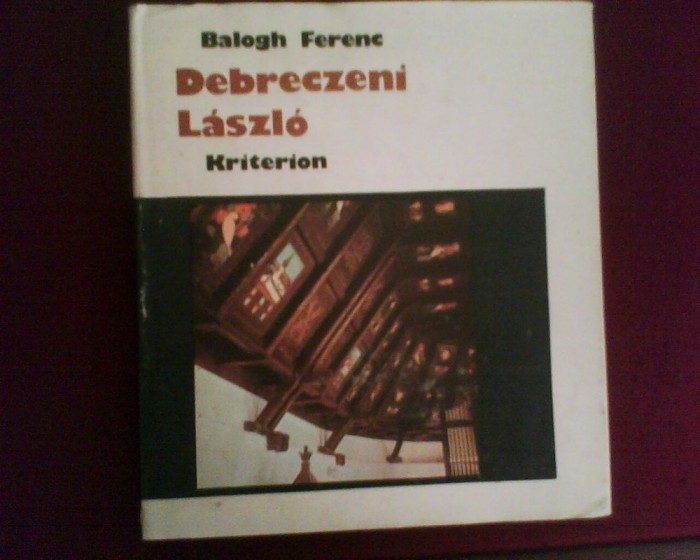 Balogh Ferenc Debreczeni Laszlo. Az epito es iparmuvesz