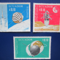 TIMBRE ECUADOR=SERIE =MNH