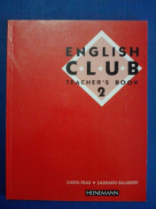 Teacher&amp;#039;s book 2 - English club / C28P foto