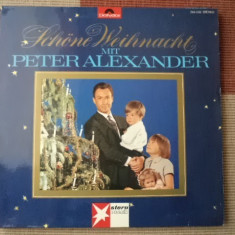 Peter Alexander Schone Weihnacht Mit Polydor muzica pop sarbatori disc vinyl lp