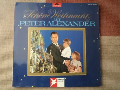 Peter Alexander Schone Weihnacht Mit Polydor muzica pop sarbatori disc vinyl lp foto