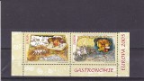 Romania,CEPT 2005 Gastronomie, perechi II Nr lista 1683., Nestampilat