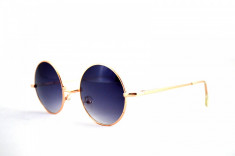 Ochelari de soare John Lennon Vintage - Bleumarin/Auriu foto