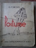 Postume George Toparceanu topirceanu editura cartea romaneasca 1938 carte poezii