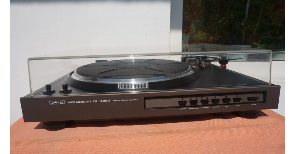 Picup/ turntable/ pickup Metz Mecasound TX 4963 Direct Drive | arhiva ...