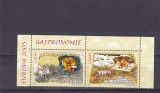 Romania,CEPT 2005 Gastronomie, perechi I Nr lista 1683., Nestampilat