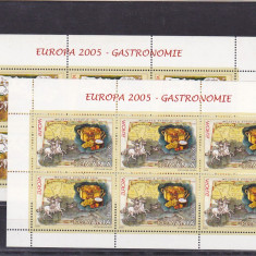 Romania CEPT 2005 Gastronomie coli de 6 Nr lista 1683c.