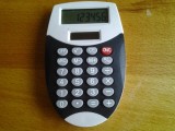 Mini Calculator electronic birou, buzunar, cu baterie/energie solara