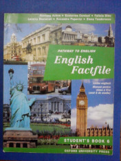 Student&amp;#039;s book 6 - English Factlife / C28P foto