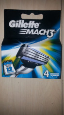 Rezerve Gillette Mach 3 set de 4 buc foto