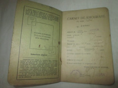 carnet de asigurare (1944) foto