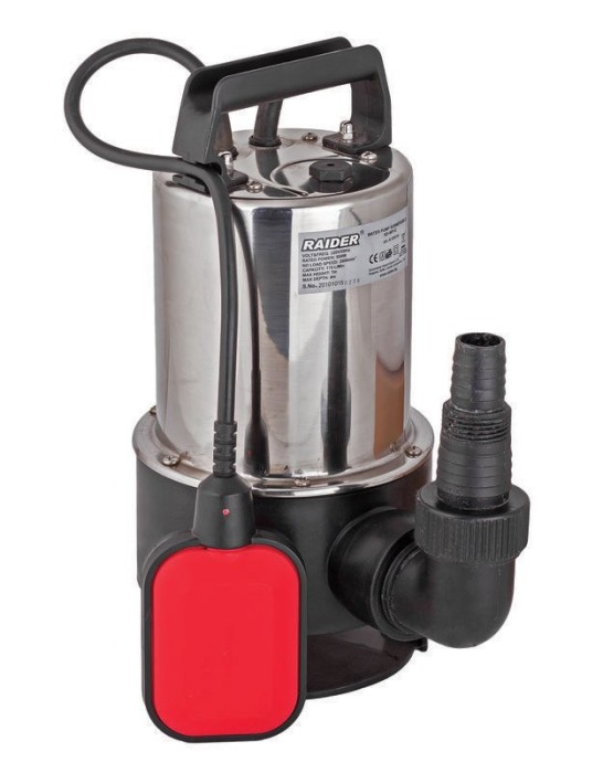 Pompa submersibila cu plutitor pentru ape uzate 1100 W Raider Power Tools RD-WP13 foto mare Pompa submersibila cu plutitor pentru ape uzate 1100 W Raider Power Tools RD-WP13 foto mare
