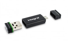 Memorie USB Integral Fusion 16GB USB 2.0 OTG Adapter foto