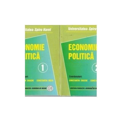 Constantin Enache, Constantin Mecu - Economie politica (2 vol) foto