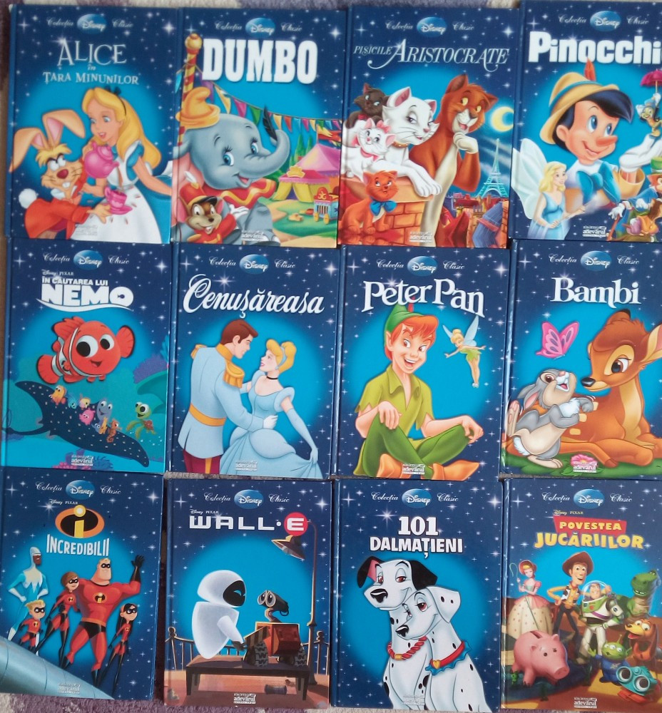 Colectia completa Disney Clasic, Biblioteca Adevarul pentru copii, 24  volume | arhiva Okazii.ro