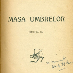Masa Umbrelor -Ionel Teodoreanu