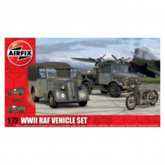 Kit Automodele Airfix 3311 Wwii Raf Vehicle Set Scara 1:72 foto