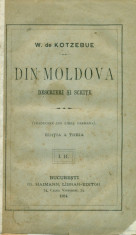 Din Moldova - Descrieri si schite - W.de Kotzebue foto