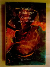 Martin Heidegger ? Originea operei de arta {Col. Paradigme} foto