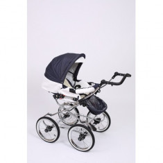 Carucior 2 in 1 Whicker Classic Color 3 Baby-Merc foto