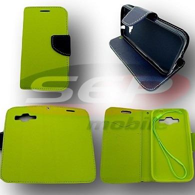 Toc FlipCover Fancy HTC Desire 610 LIME-NAVY foto