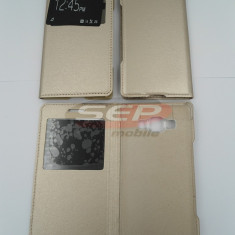 Toc FlipCover EasyView Leather Samsung Galaxy A5 GOLD