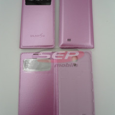 Toc FlipCover EasyView Leather Samsung I9500 Galaxy S4 PINK