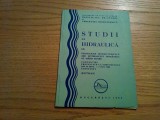 MODIFICARI ACTUALE IN MORFOLOGIA ZONEI LITORALE A DELTEI DUNARII - N. Popp (dedicatie-autograf ) - Studii de Hidraulica, IX extras, 1965, 28 p.+harta, Alta editura