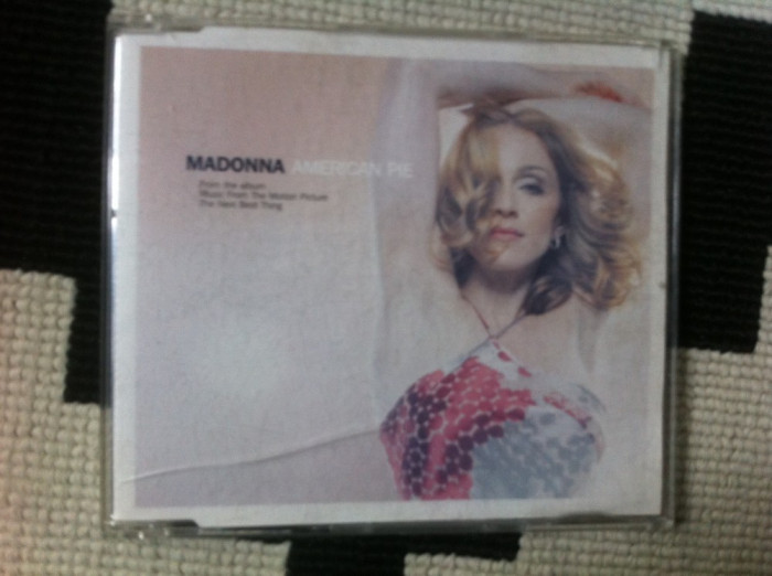 Madonna &lrm;American Pie 2000 cd maxi disc editie vest muzica electro pop dance vg+